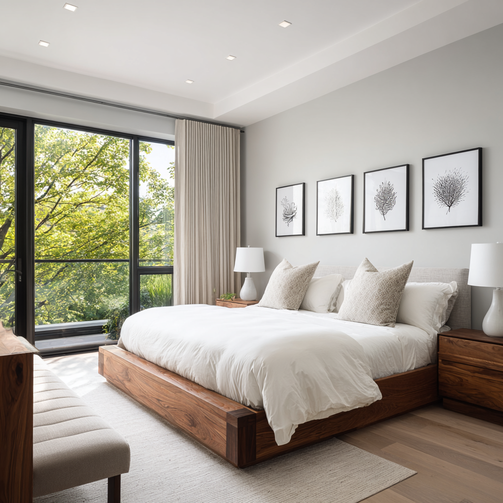Private bedroom accommodations at MN Recovery in Eagan, Minnesota